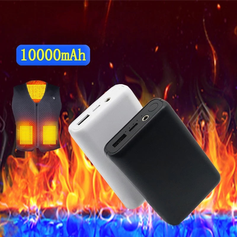 Power Bank 5000mAh 10000mAh Portable Charger External Battery Pack for Cooling Heated Jacket Power Bank